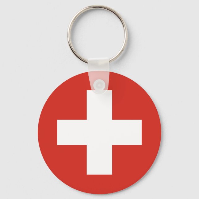 Porte-clés Croix-Rouge suisse (Recto)