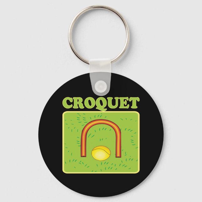 Porte-clés Croquet 6 (Recto)