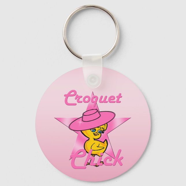 Porte-clés Croquet Chick #8 (Recto)