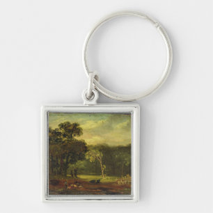 Porte-clés Croquis de nature en parc de Sion, 1819 (huile sur