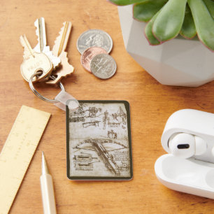 Porte-clés Crossbow Arme géante de Léonard de Vinci