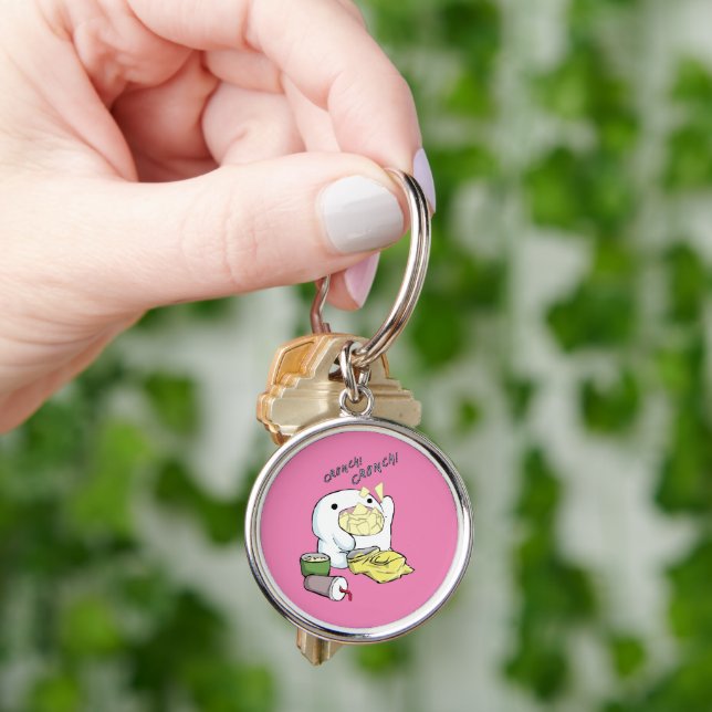 Porte-clés Crounch Crounch! (main)