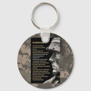 Porte-clés croyance de soldats