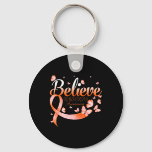 Porte-clés Croyez le papillon de sensibilisation RSD CRPS
