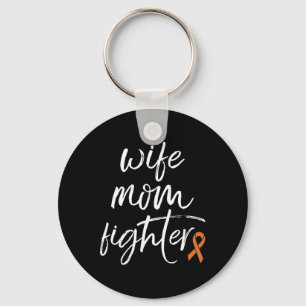 Porte-clés Crps Sensibilisation Orange Ribbon Femme Maman Com