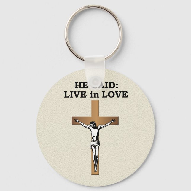 Porte-clés Crucifix (Recto)
