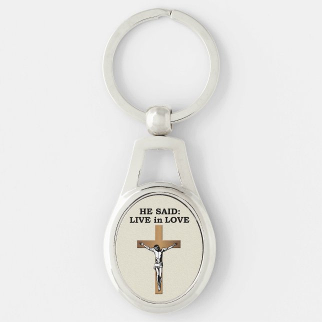 Porte-clés Crucifix (Devant)