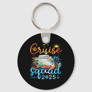 Porte-clés Cruise Squad 2025 Family Group Correspondance Crui