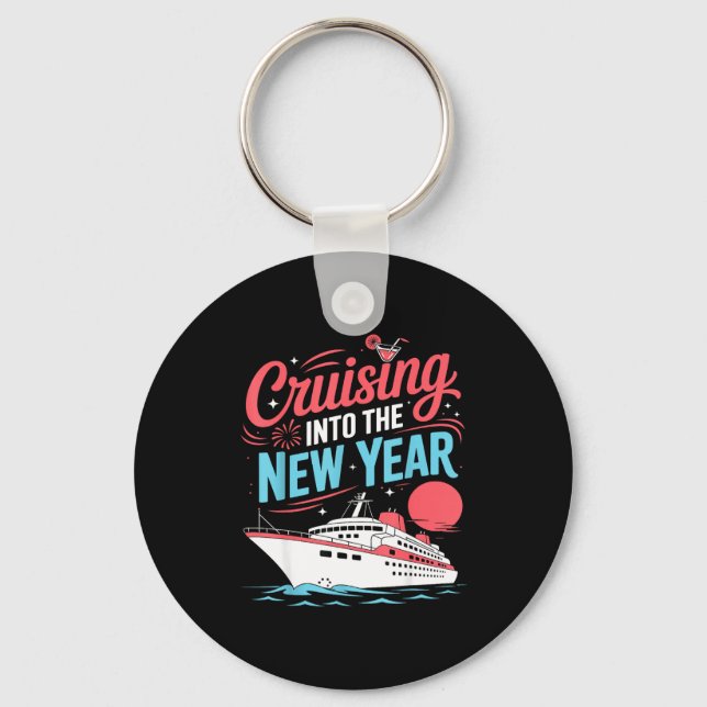 Porte-clés Cruising Into The New Year Trocal Holiday Travel V (Recto)