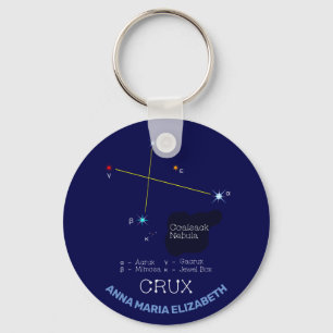 Porte-clés Crux de constellation de l'hémisphère sud