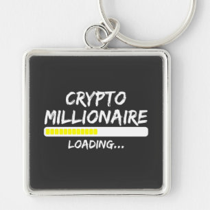 Porte-clés Crypto Millionaire Loading Keychain