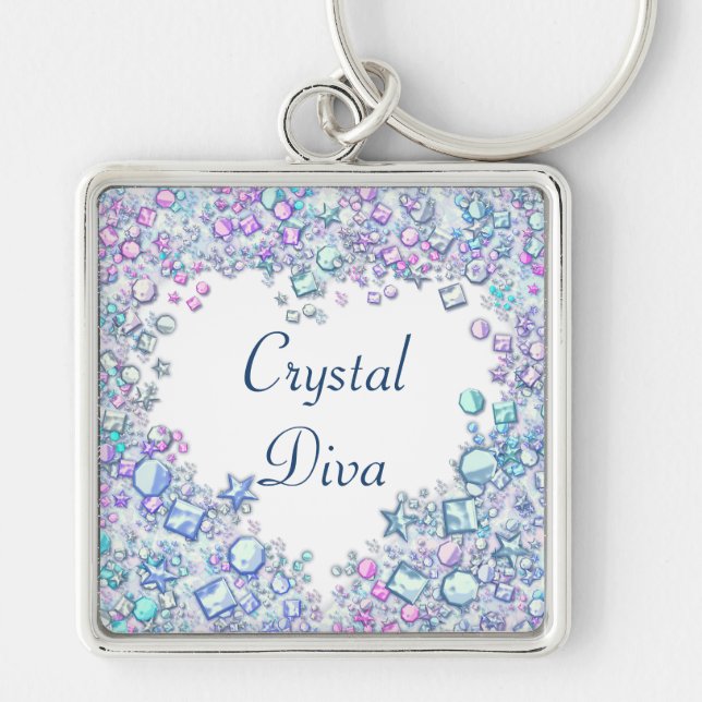 Porte-clés Crystal Diva (Devant)