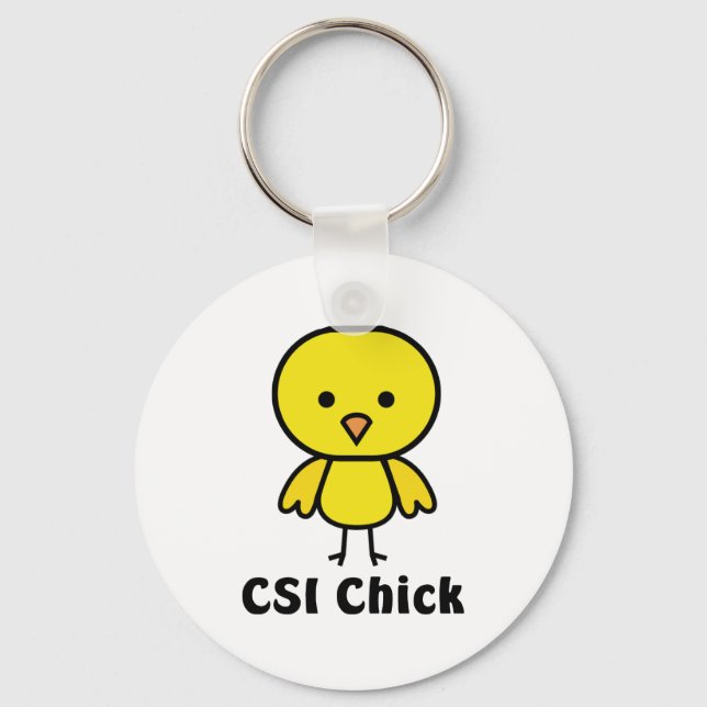 Porte-clés CSI Chick (Recto)