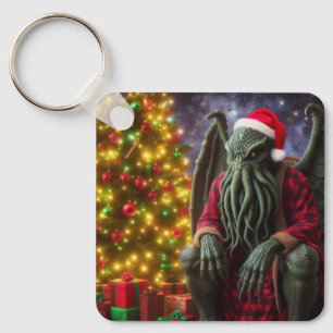 Porte-clés Cthulhu Noël Creepmas Joyeux Cthulhumas