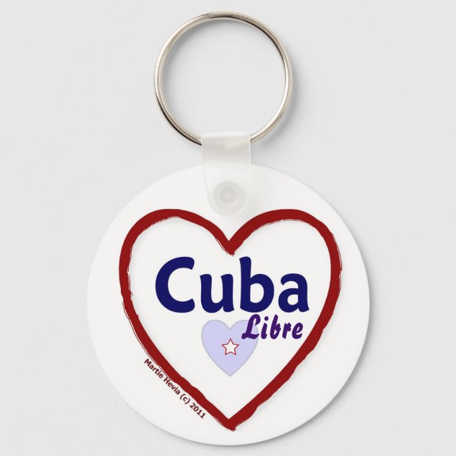 Porte-clés Cuba Libre Keychain (Recto)