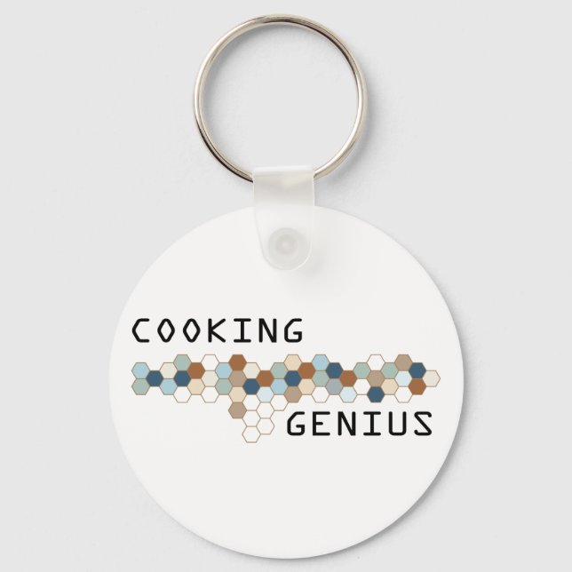 Porte-clés Cuisine Genius (Recto)