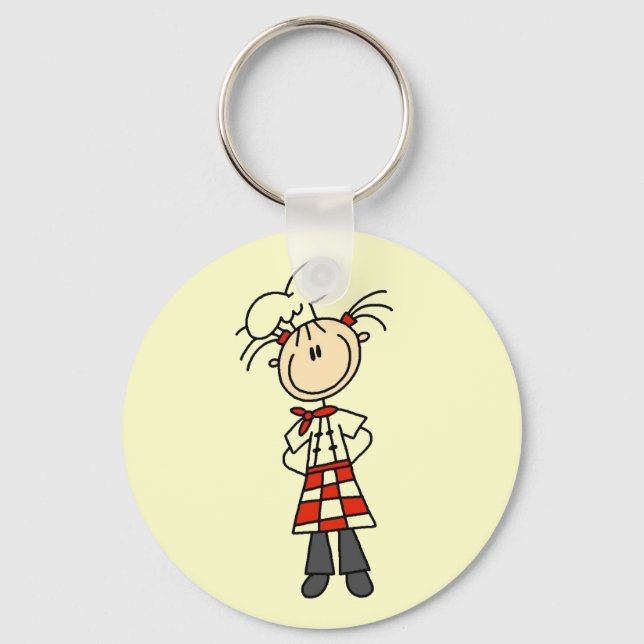 Porte-clés Cuisinière (Recto)