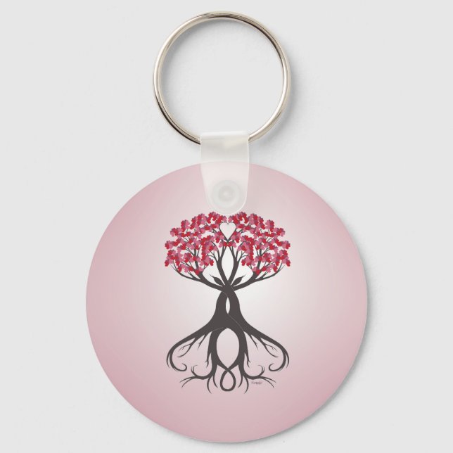 Porte-clés Cultiver ensemble avec Porte - clé d'amour (Recto)