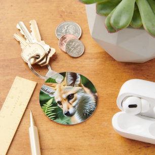 Porte-clés Cunning Fennec Fox,