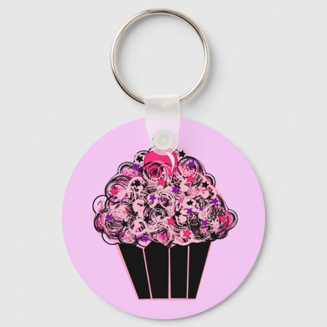 Porte-clés Cupcake (Recto)