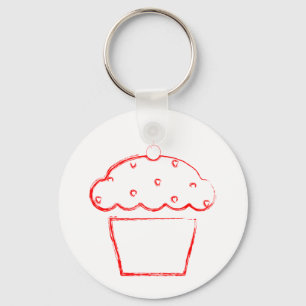 Porte-clés cupcake