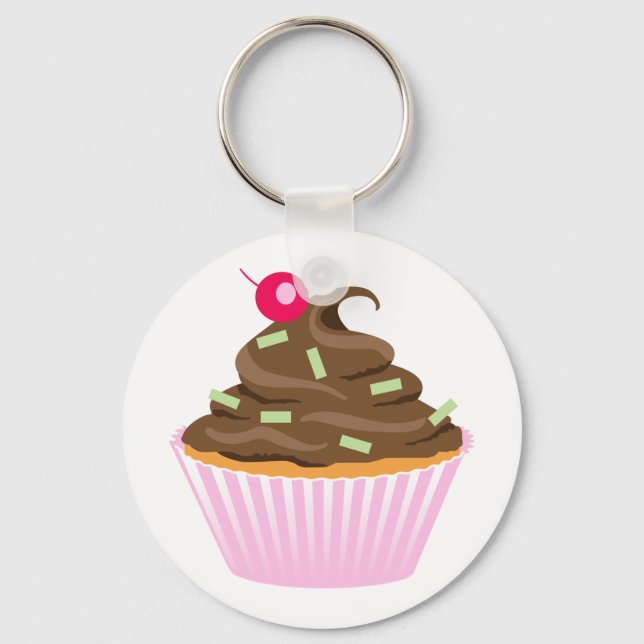 Porte-clés Cupcake (Recto)