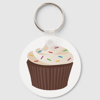 Porte-clés Cupcake au chocolat