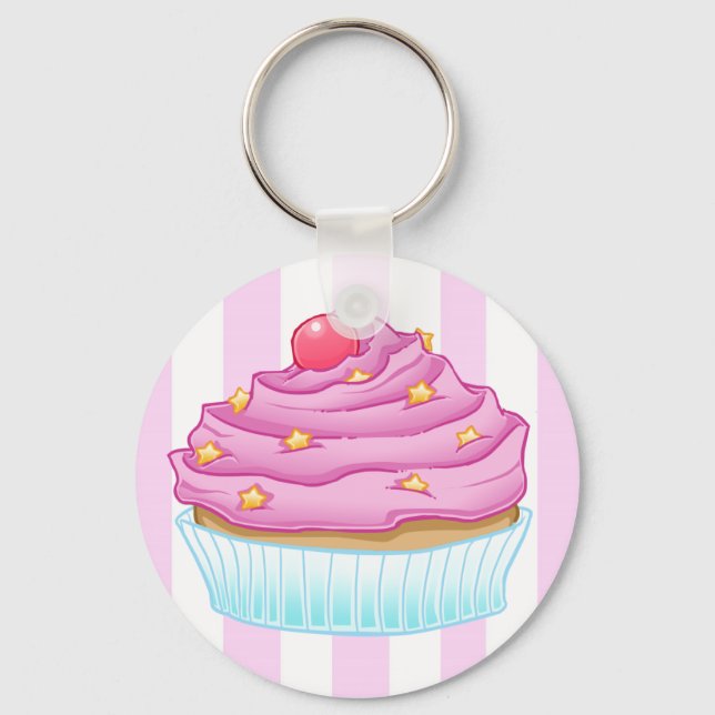 Porte-clés Cupcake Lover (Recto)