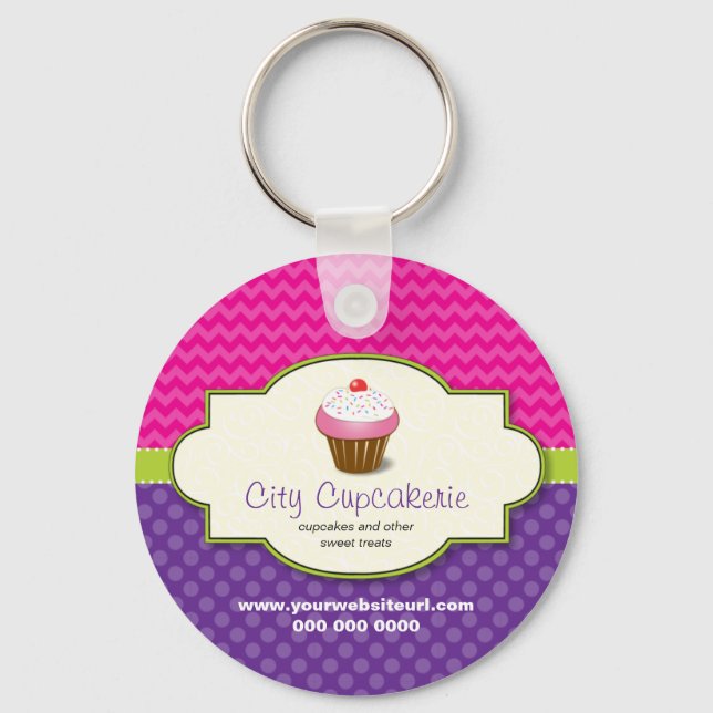 Porte-clés Cupcake Shop Keychain (Recto)