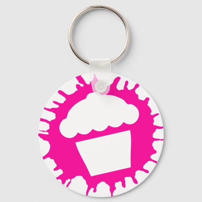 Porte-clés cupcake splatz (Recto)