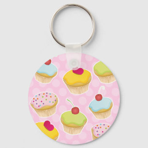 Porte-clés Cupcakes personnalisés