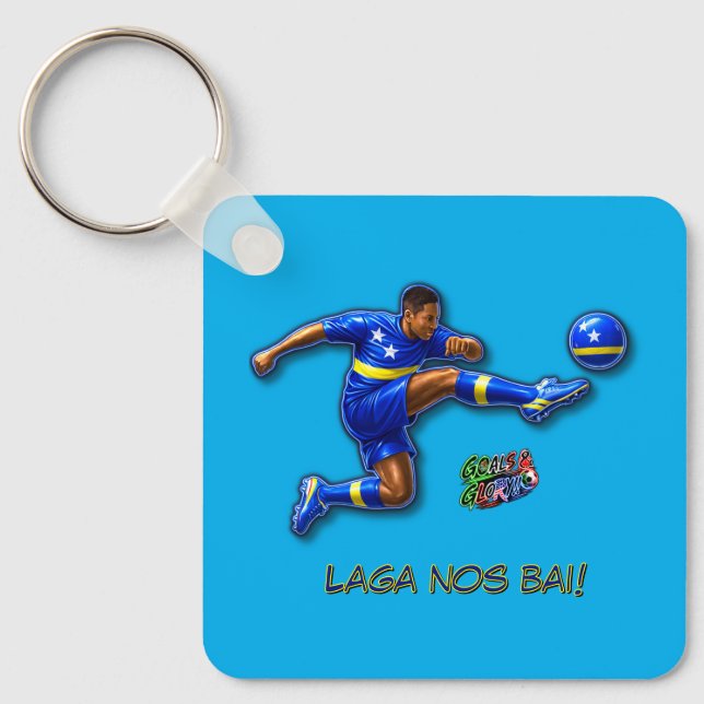 Porte-clés Curaçao Allons-y (Recto)