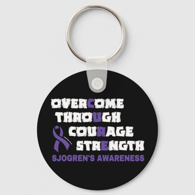 Porte-clés CURE...Le Porte - clé de Sjogren (Recto)