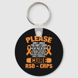 Porte-clés Cure Rsd Crps Soutien Rsd Crps Sensibilisation