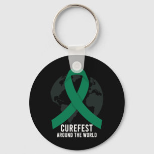 Porte-clés Curefest Around The World Sensibilisation au cance