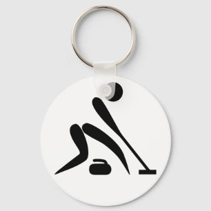 Porte-clés Curling Pictogram