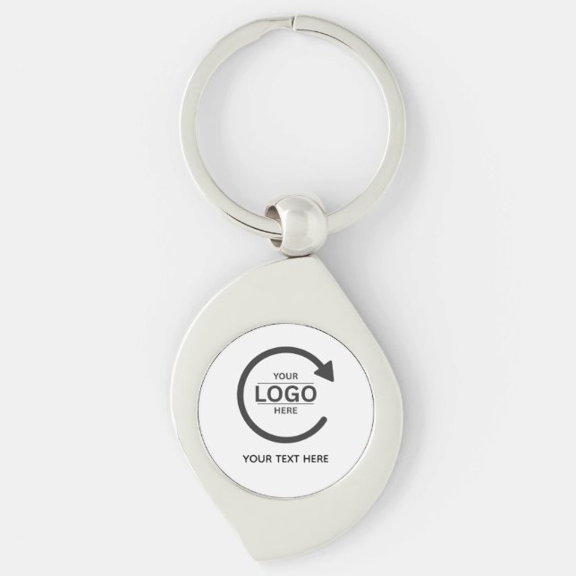Porte-clés Custom Business Brand Logo (Devant)
