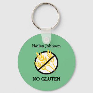 Porte-clés Custom Celiac or Wheat Allergy Personalized Kids