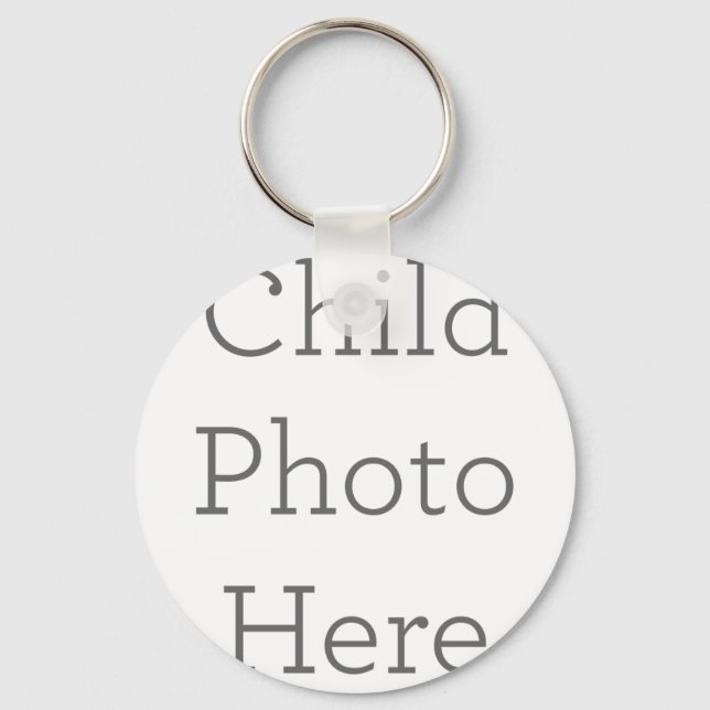 Porte-clés Custom Child Photo Keychain Gift (Recto)