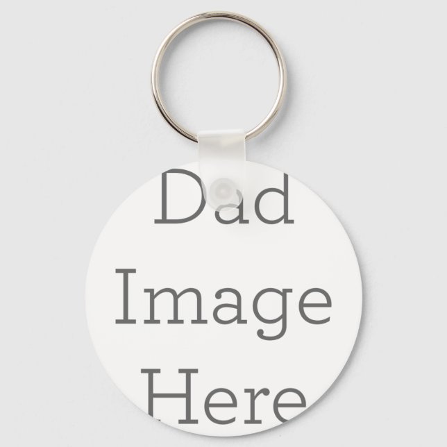 Porte-clés Custom Dad Image Keychain Gift (Recto)