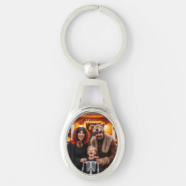 Porte-clés Custom Family Portrait Personalized (Devant)