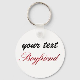 Porte-clés custom  keychain - boyfriend