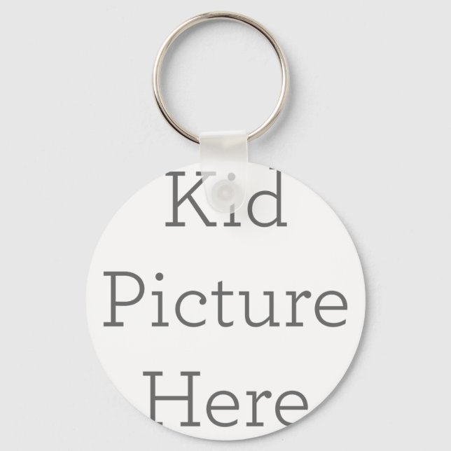 Porte-clés Custom Kid Picture Keychain Gift (Recto)