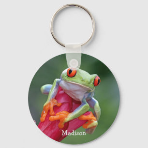 Porte-clés Custom name Frog