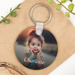 Porte-clés Custom Photo<br><div class="desc">Create your own personalized keychain with your custom image. Add your favorite photo, design or artwork to create something really unique. To edit this design template, click 'Change' and upload your own image as shown above. Click 'Customize It' button to add text, customize fonts and colors. Treat yourself or make...</div>