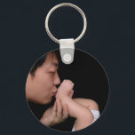 Porte-clés Custom photo simple minimalist keychain<br><div class="desc">Custom photo. Great oportunity to appreciate your friend or family member. Easy to customize. Just change the photo.</div>