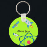 Porte-clés Custom Sciences<br><div class="desc">Custom name and science Emojis.

Emoji art Version 2 by EmojiOne.
Licensed under Creative Commons (CC-BY 4.0).</div>