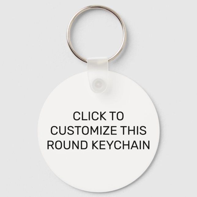 Porte-clés CUSTOMISER ce PORTE - CLÉ ROND (Recto)