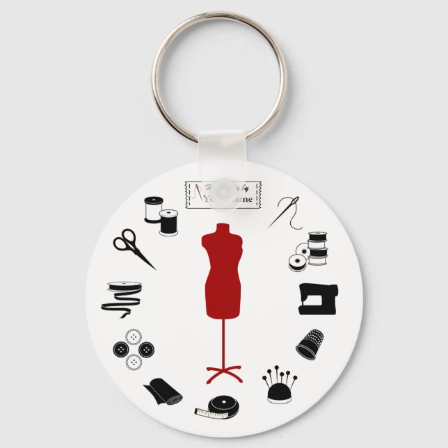 Porte-clés Customiser le Porte - clé Étiquette (Recto)