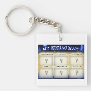 Porte-clés Customisez ce porte - clé chez ZodiacMap.com